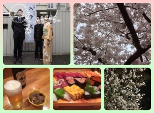 なんとか降られず入学式