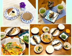 ティータイムと夕飯