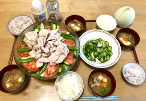 夏のメニューだねぇ