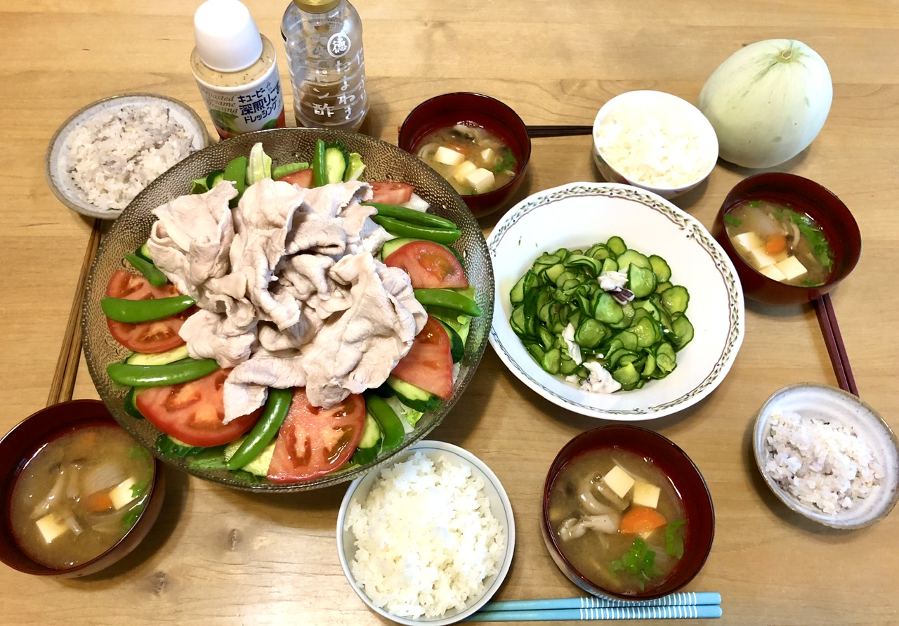 夏のメニューだねぇ