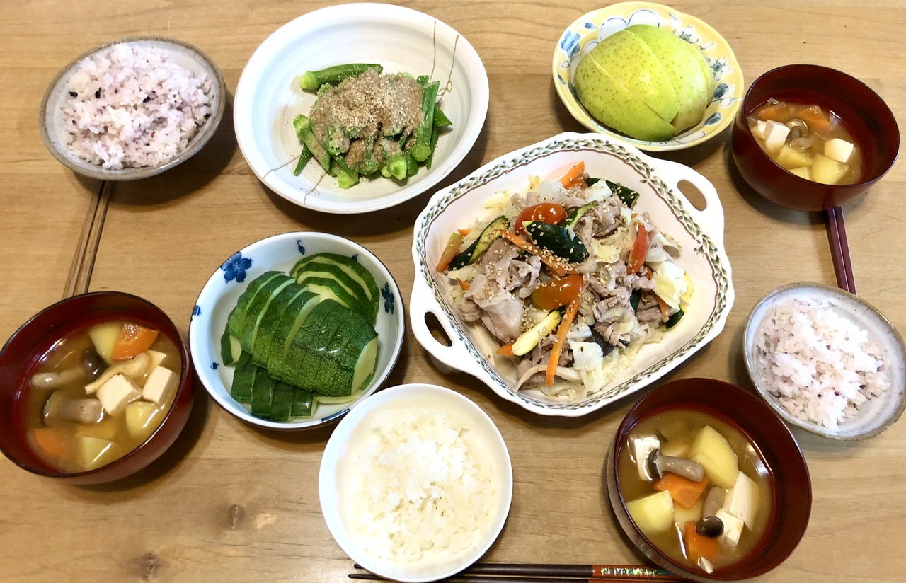 夕飯