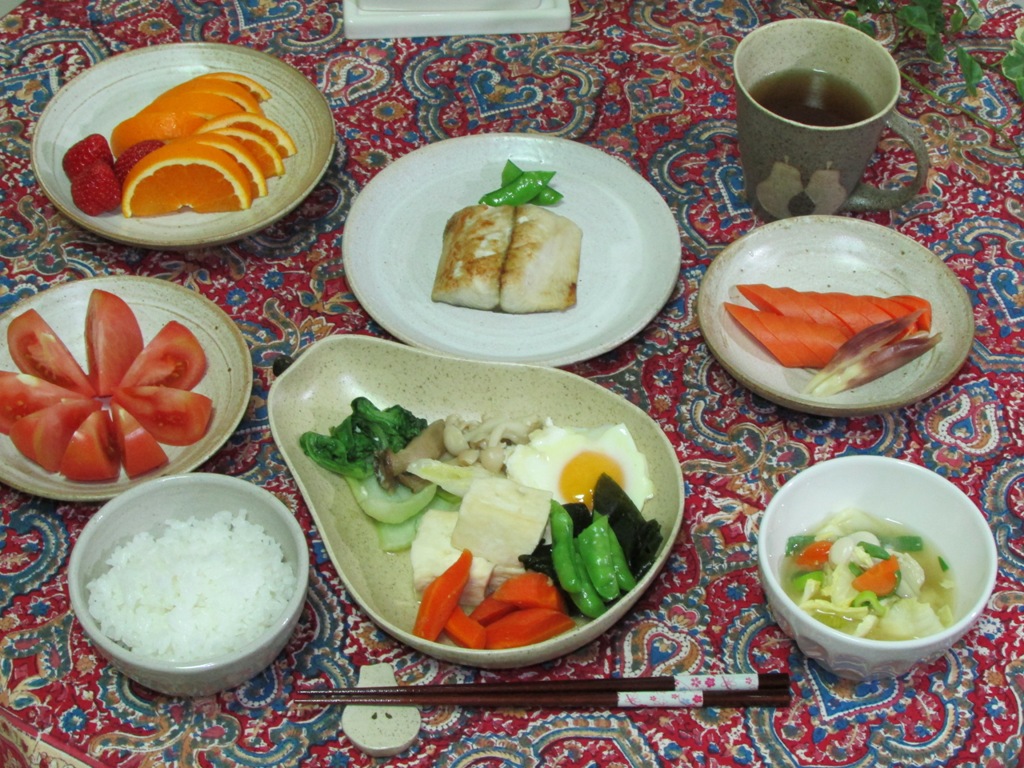 水切り木綿豆腐の白煮
