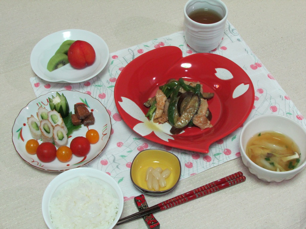 夏といえばコレ！茄子ピー肉味噌甘辛炒め
