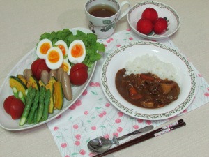 お好きなトッピングでカレー