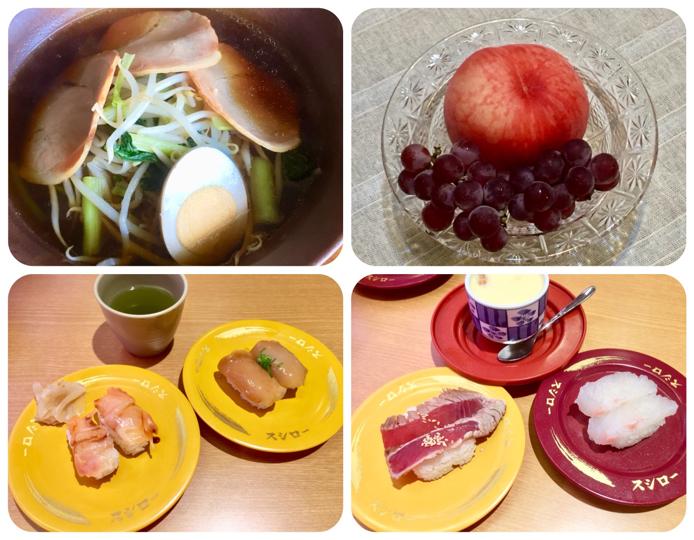 お昼ラーメン夜スシロー