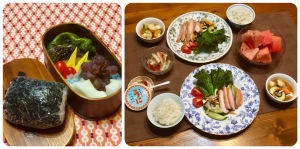 お弁当と夕飯