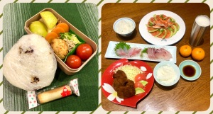 お弁当と夕飯