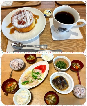 たまにはカフェも